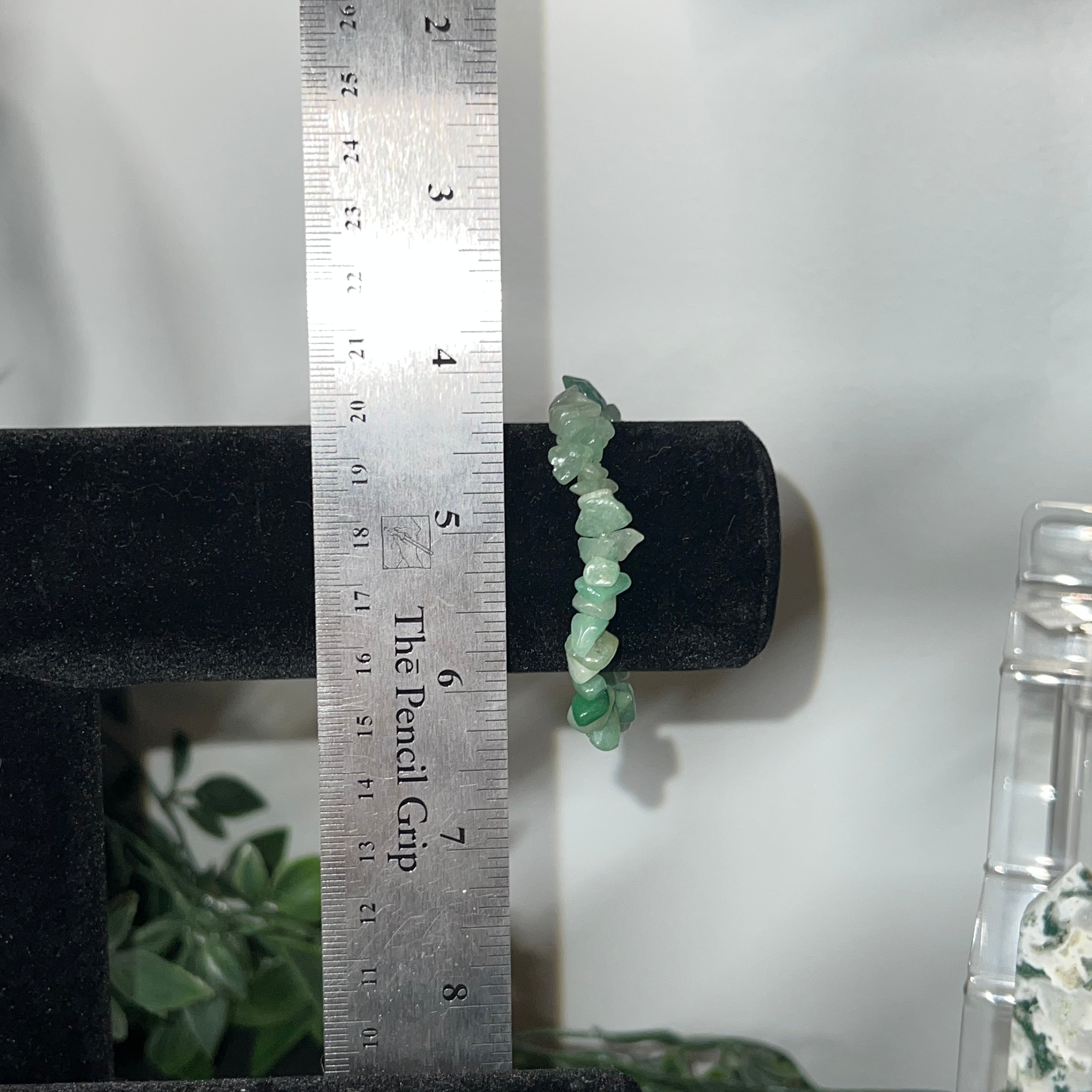 Green Aventurine Chip Bracelet
