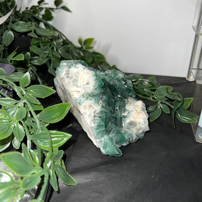 Huge Cubic Green Fluorite Raw Specimen