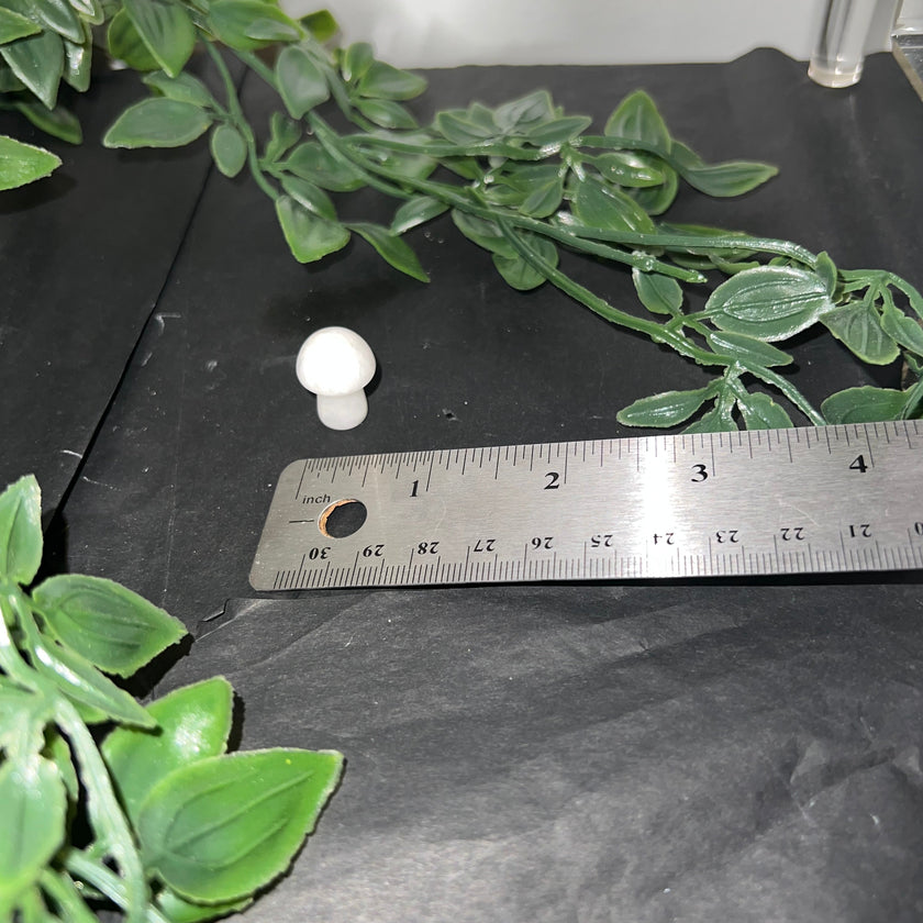 Moonstone Mushroom Carving