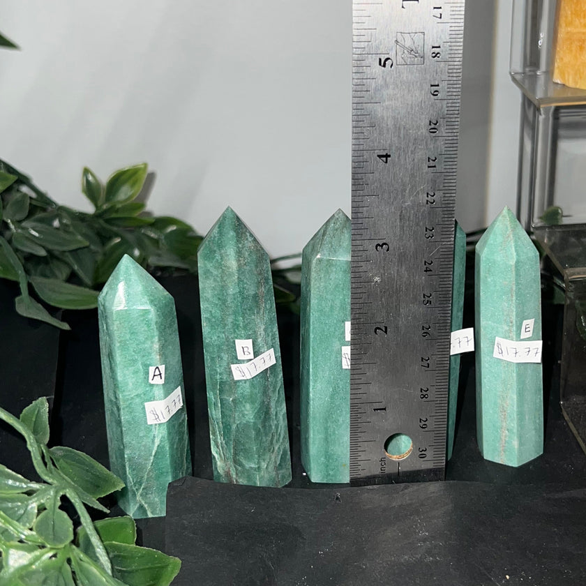Green Aventurine Towers