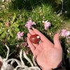 Red Jasper Heart Carving