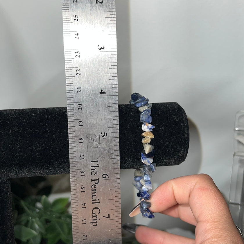 Sodalite Chip Bracelet