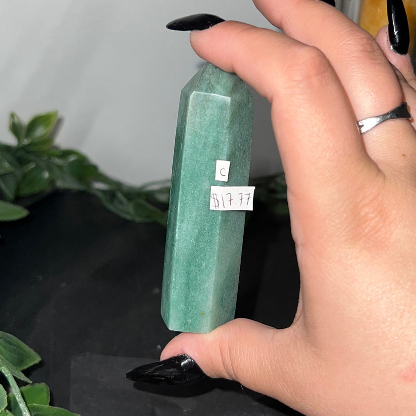 Green Aventurine Towers