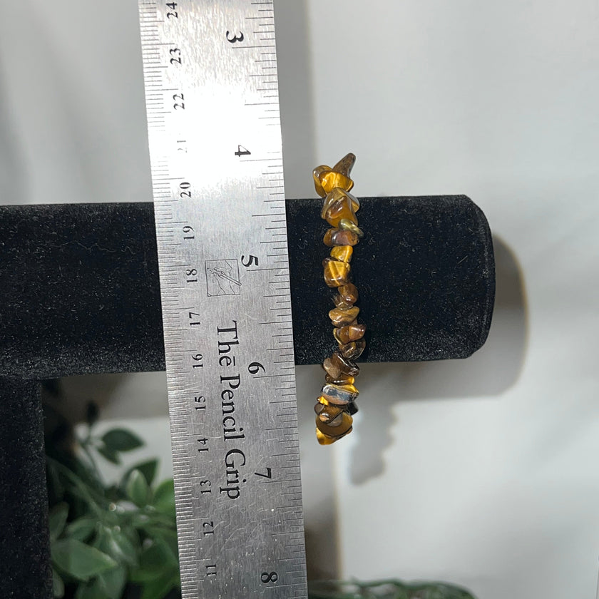 Tigers Eye Chip Bracelet