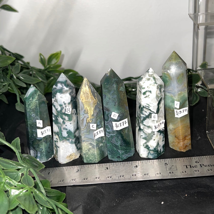 Moss Agate Towers