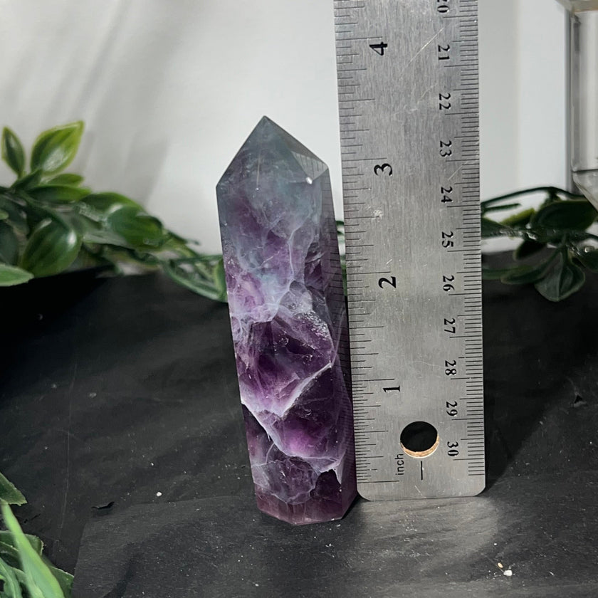 Purple Fluorite Tower