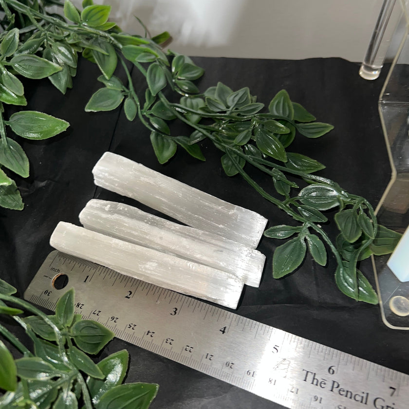 Satin Spar Charging Bars