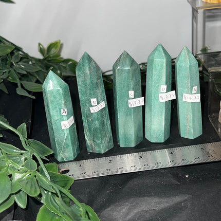 Green Aventurine Towers