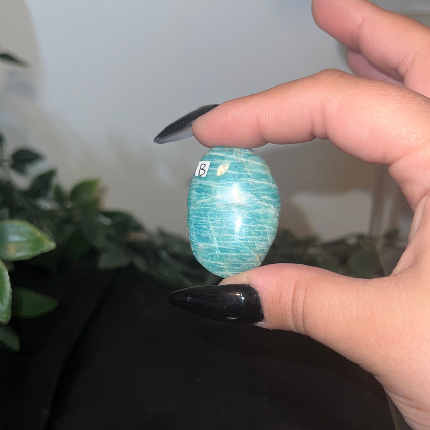 Amazonite Mini Palm Stones