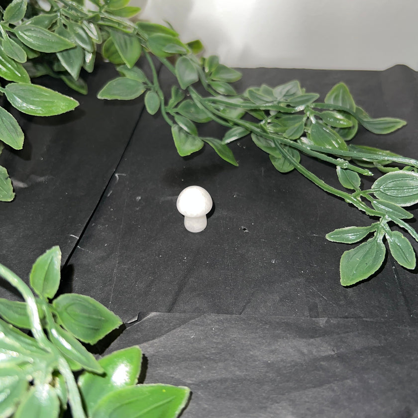 Moonstone Mushroom Carving