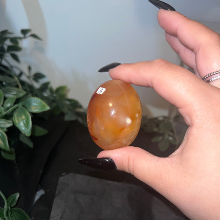 Carnelian Palm Stones