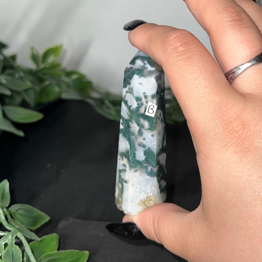 Moss Agate Towers