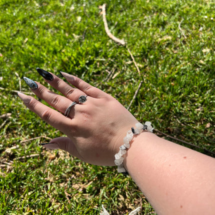 Tourmalinated Chip Bracelet