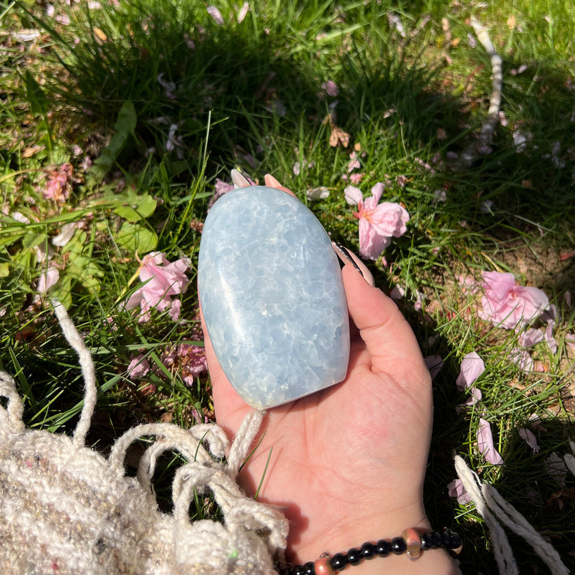 Blue Calcite Freeform