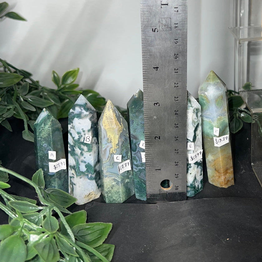 Moss Agate Towers