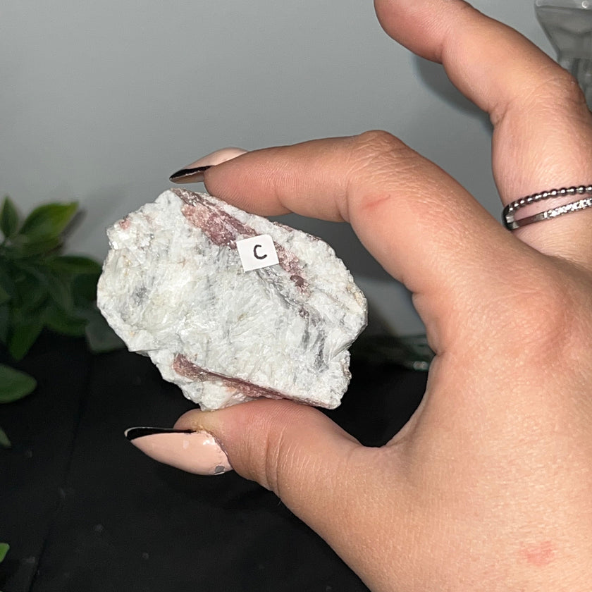 Pink Tourmaline Raw Specimen