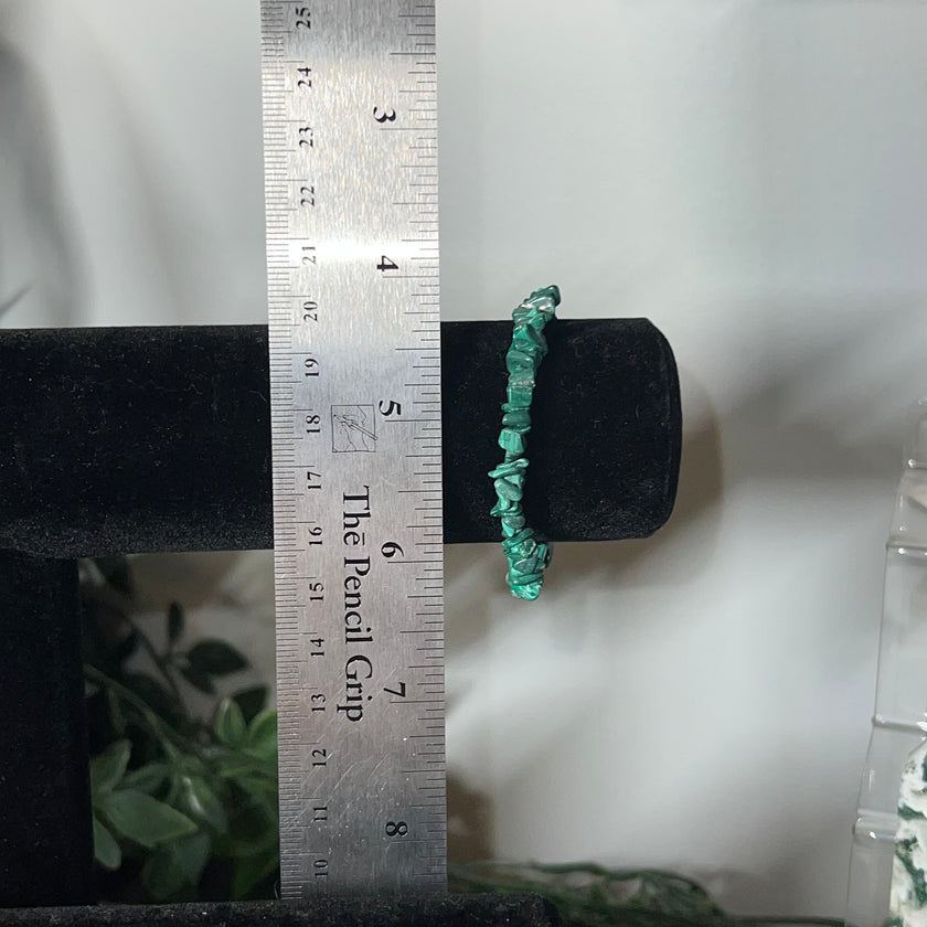 Malachite Chip Bracelets