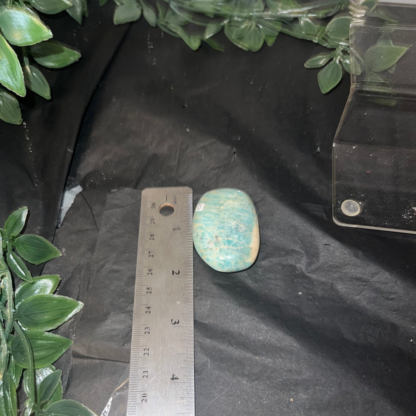 Amazonite Palm Stones