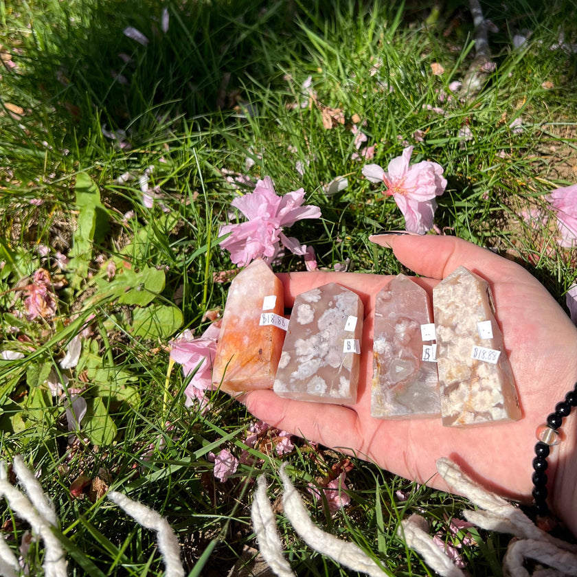Flower Agate Towers