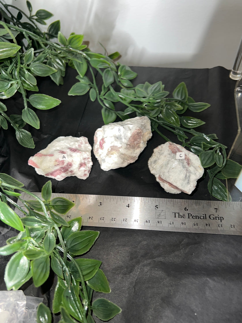 Pink Tourmaline Raw Specimen