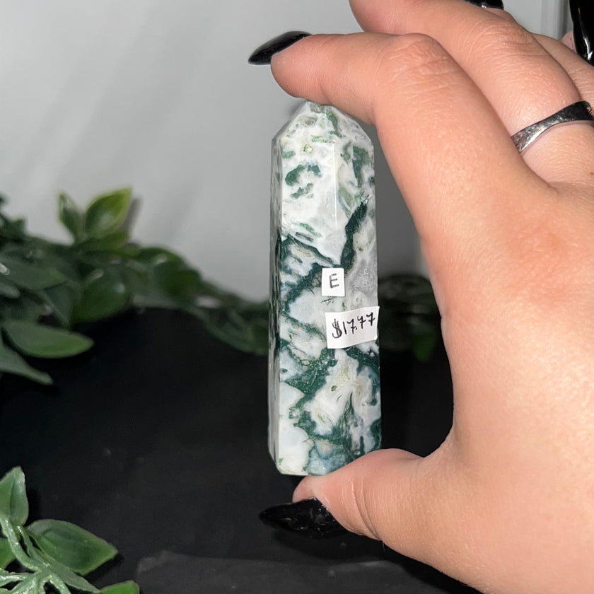 Moss Agate Towers