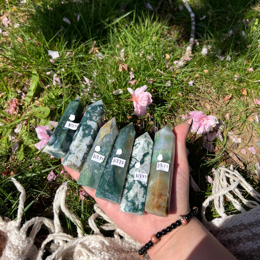 Moss Agate Towers