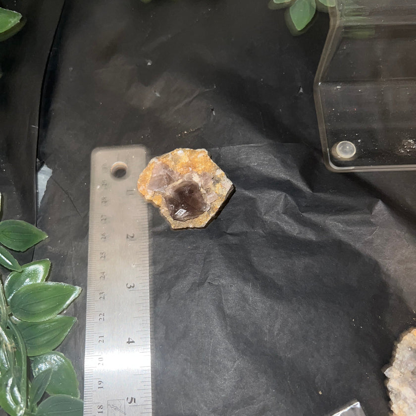 Raw Purple Fluorite Cluster