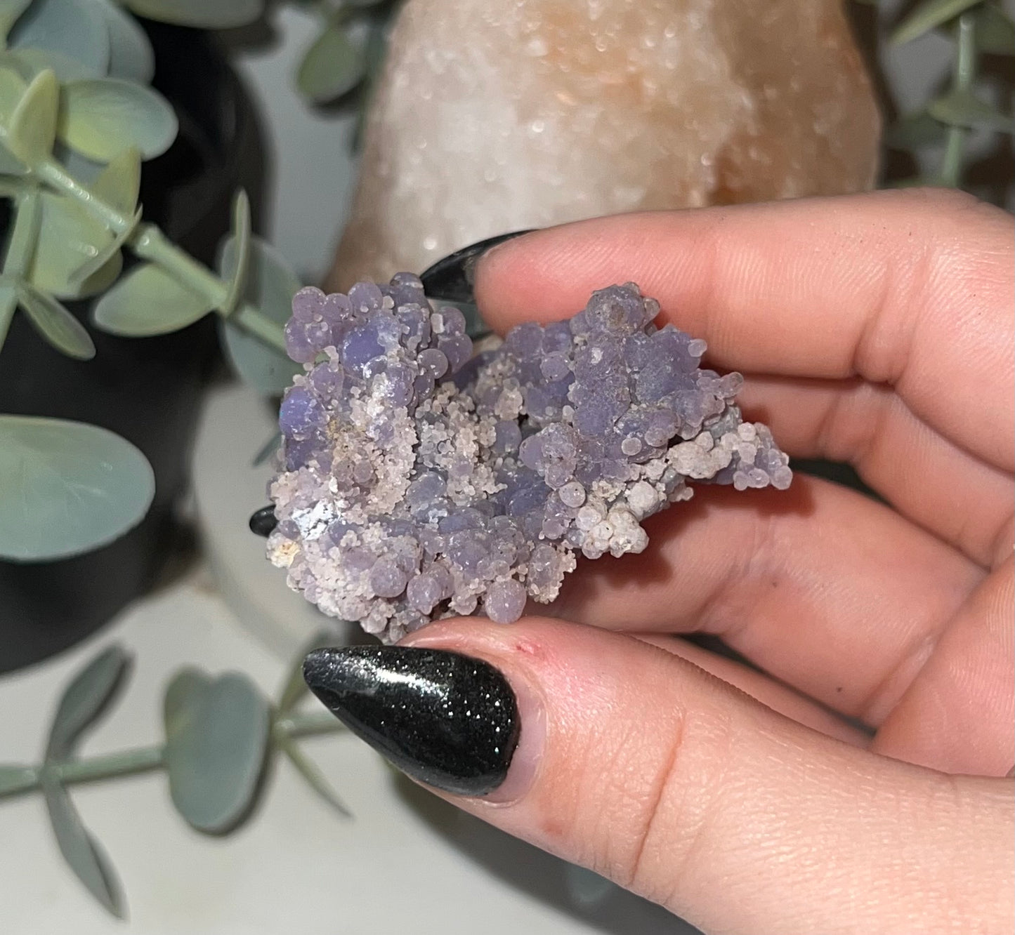 Grape Agate Cluster