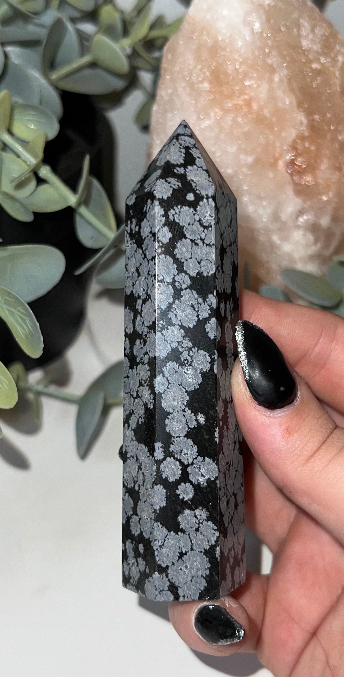 Snowflake Obsidian Tower