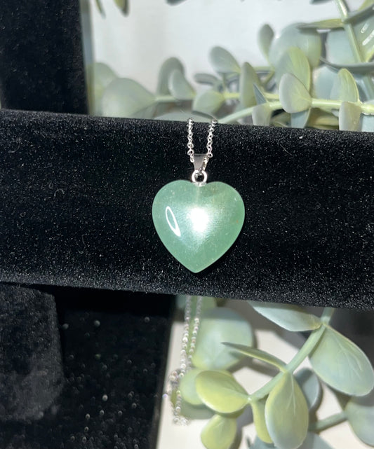 Aventurine Heart Pendant