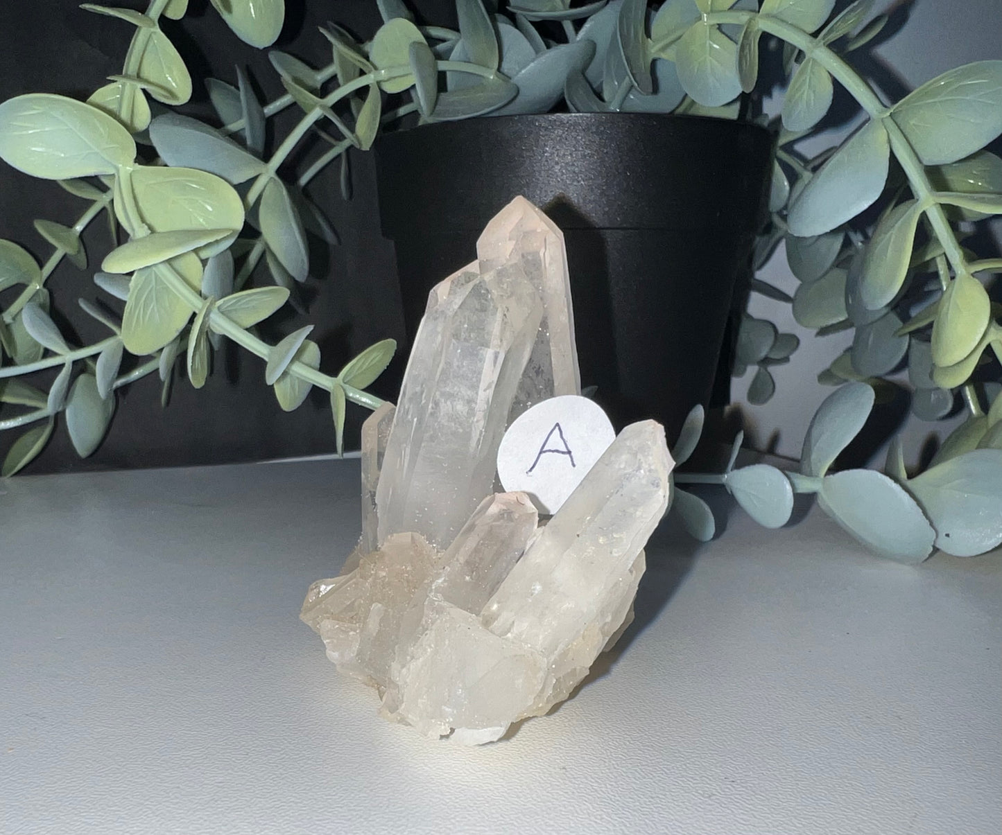 Clear Quartz Cluster A