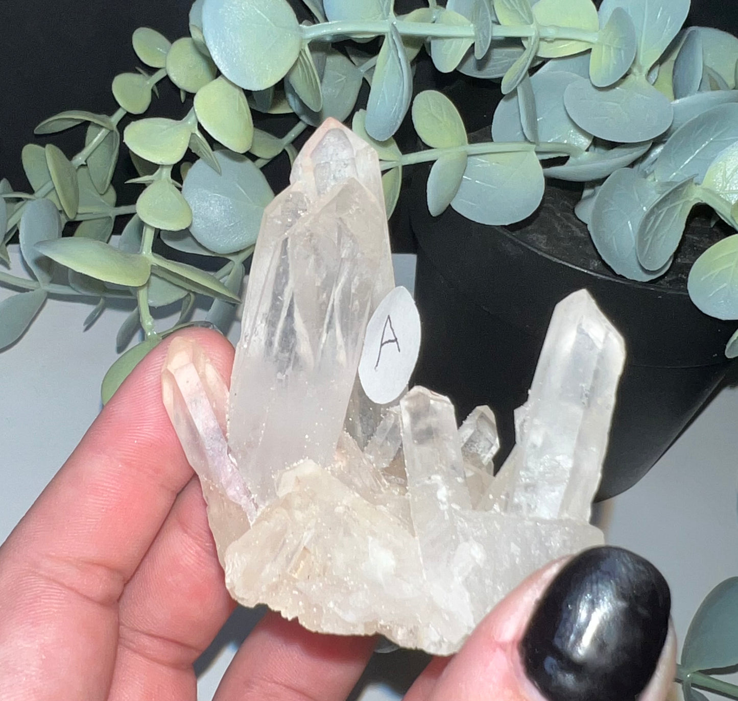 Clear Quartz Cluster A