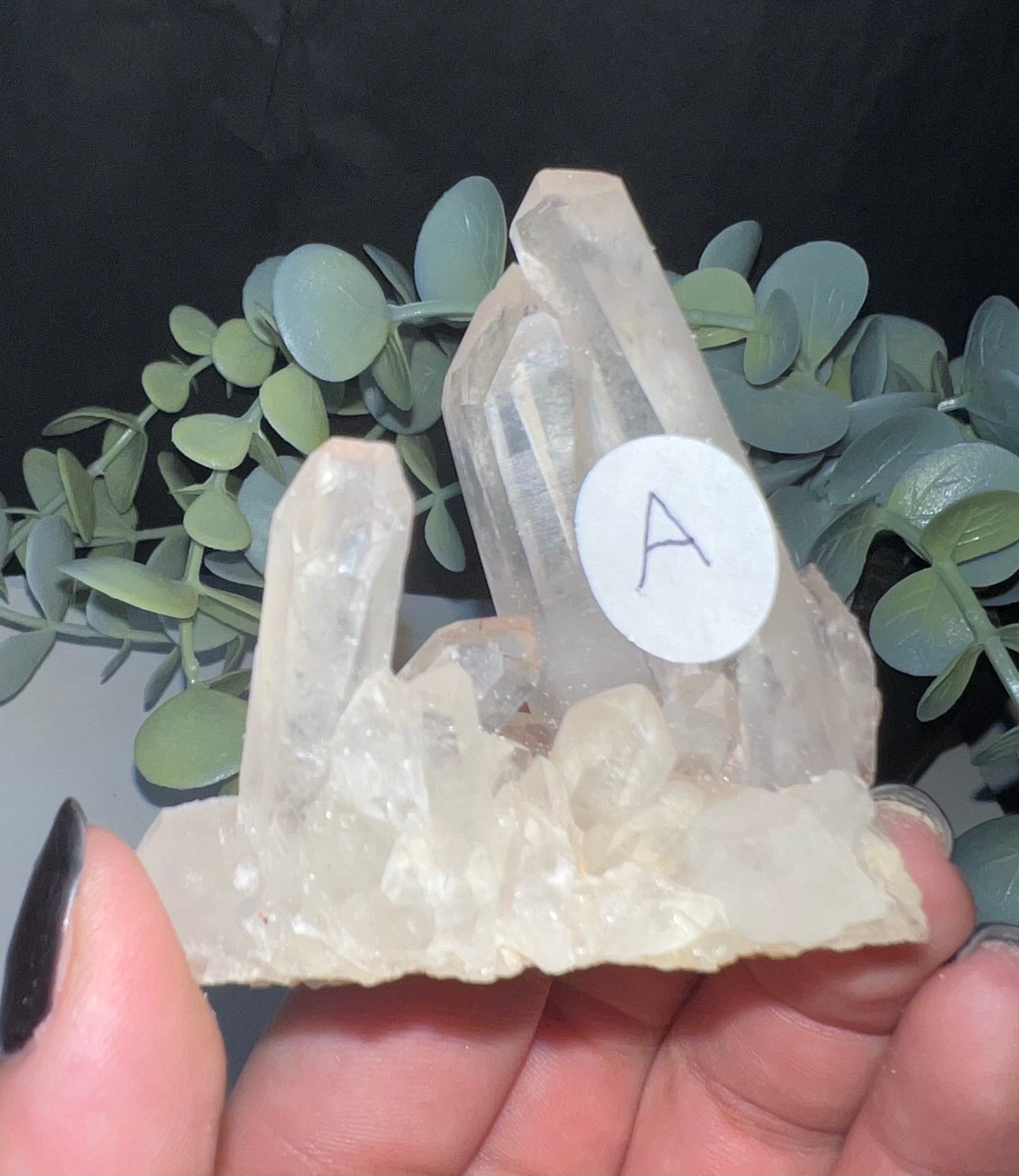 Clear Quartz Cluster A