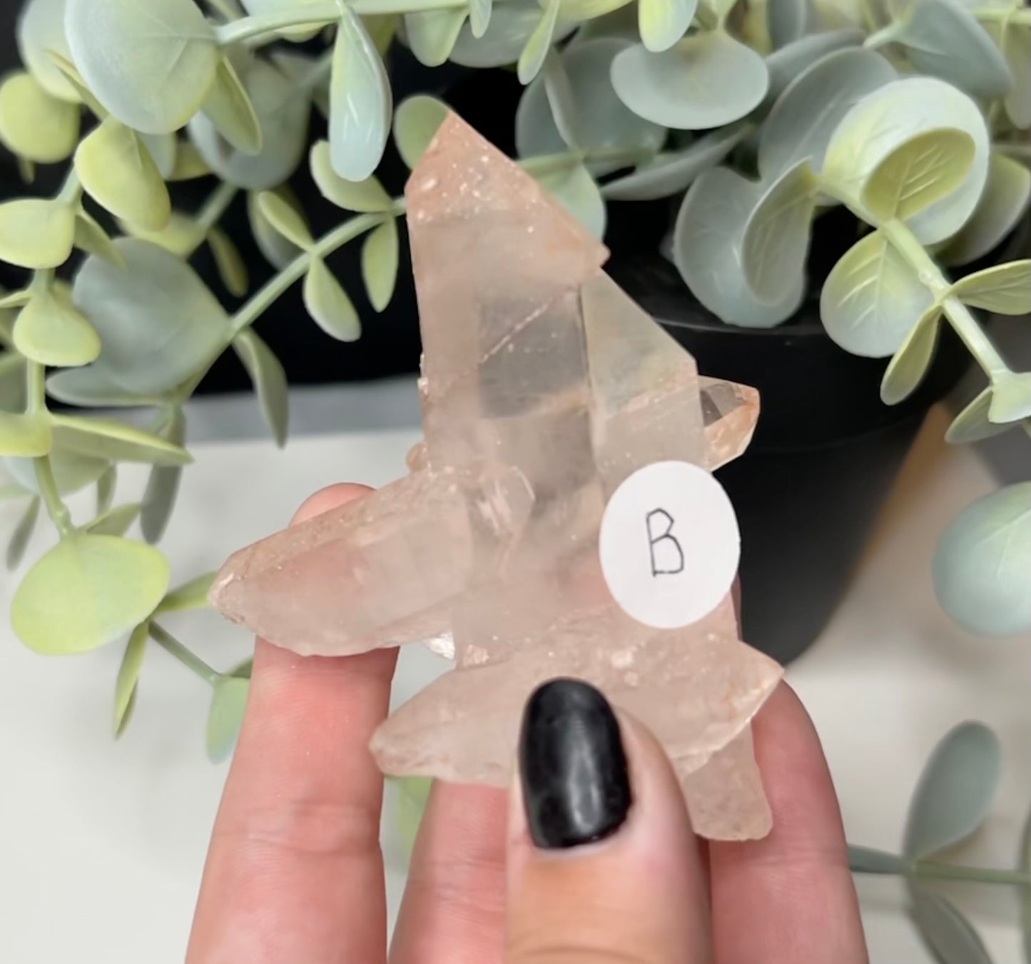 Clear Quartz Cluster B