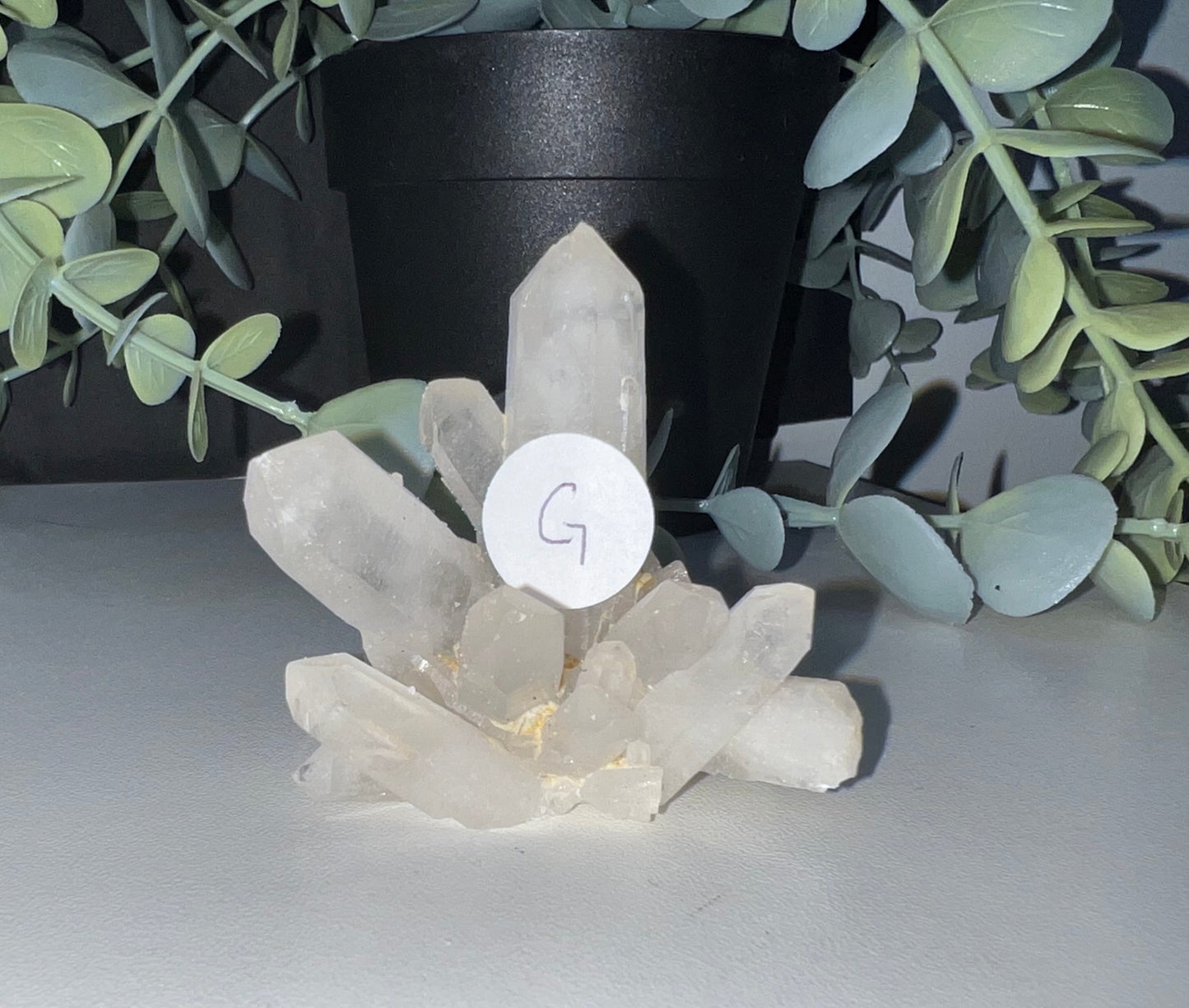 Clear Quartz Cluster G