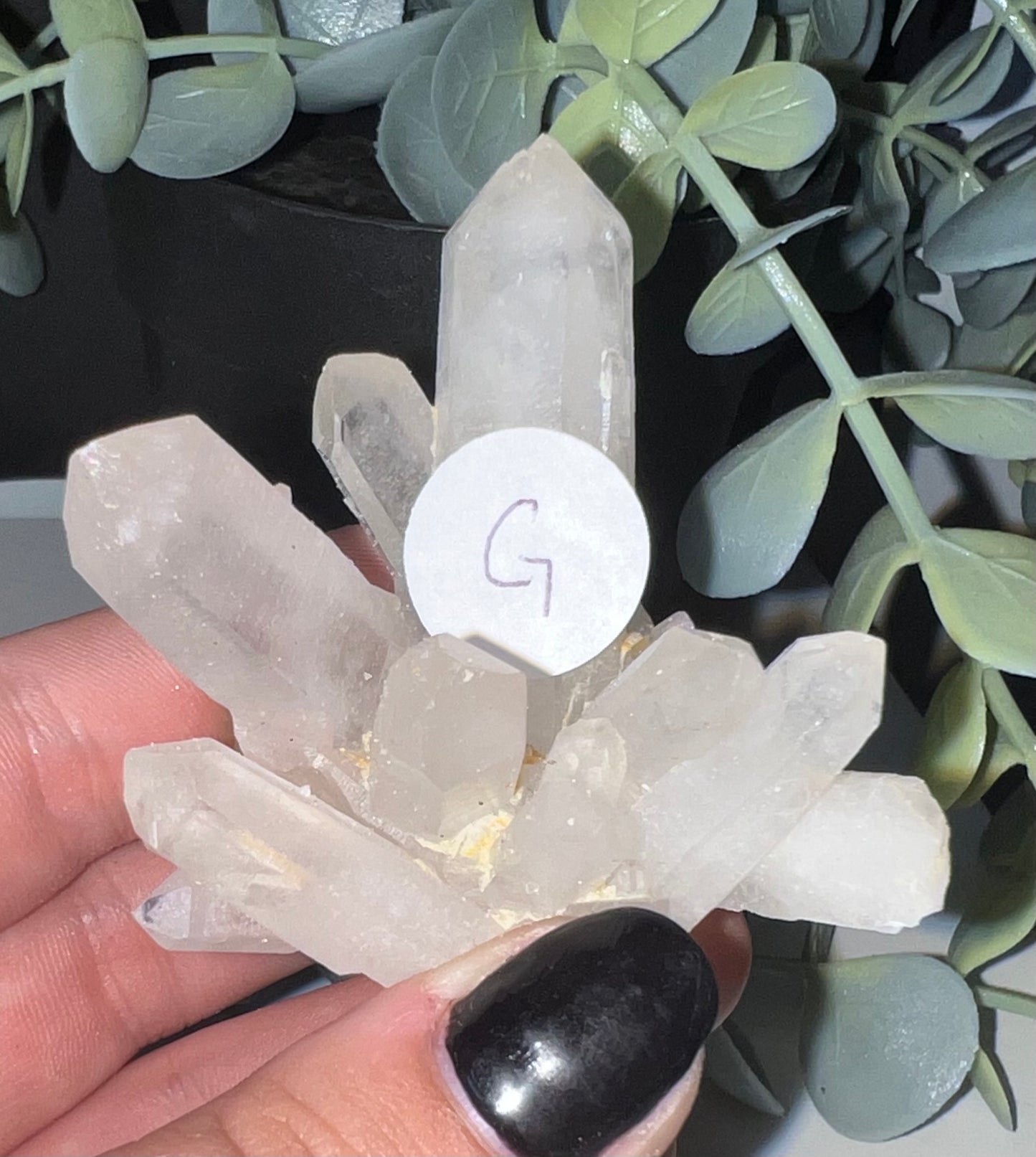 Clear Quartz Cluster G