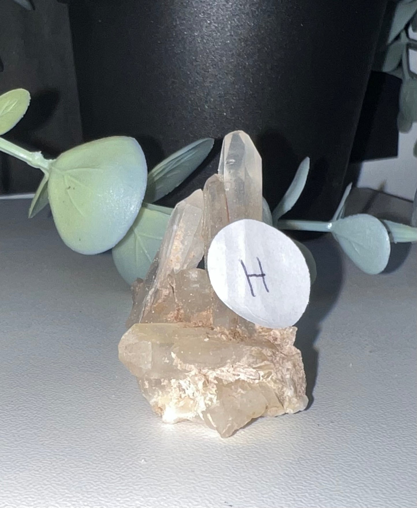 Clear Quartz Cluster H