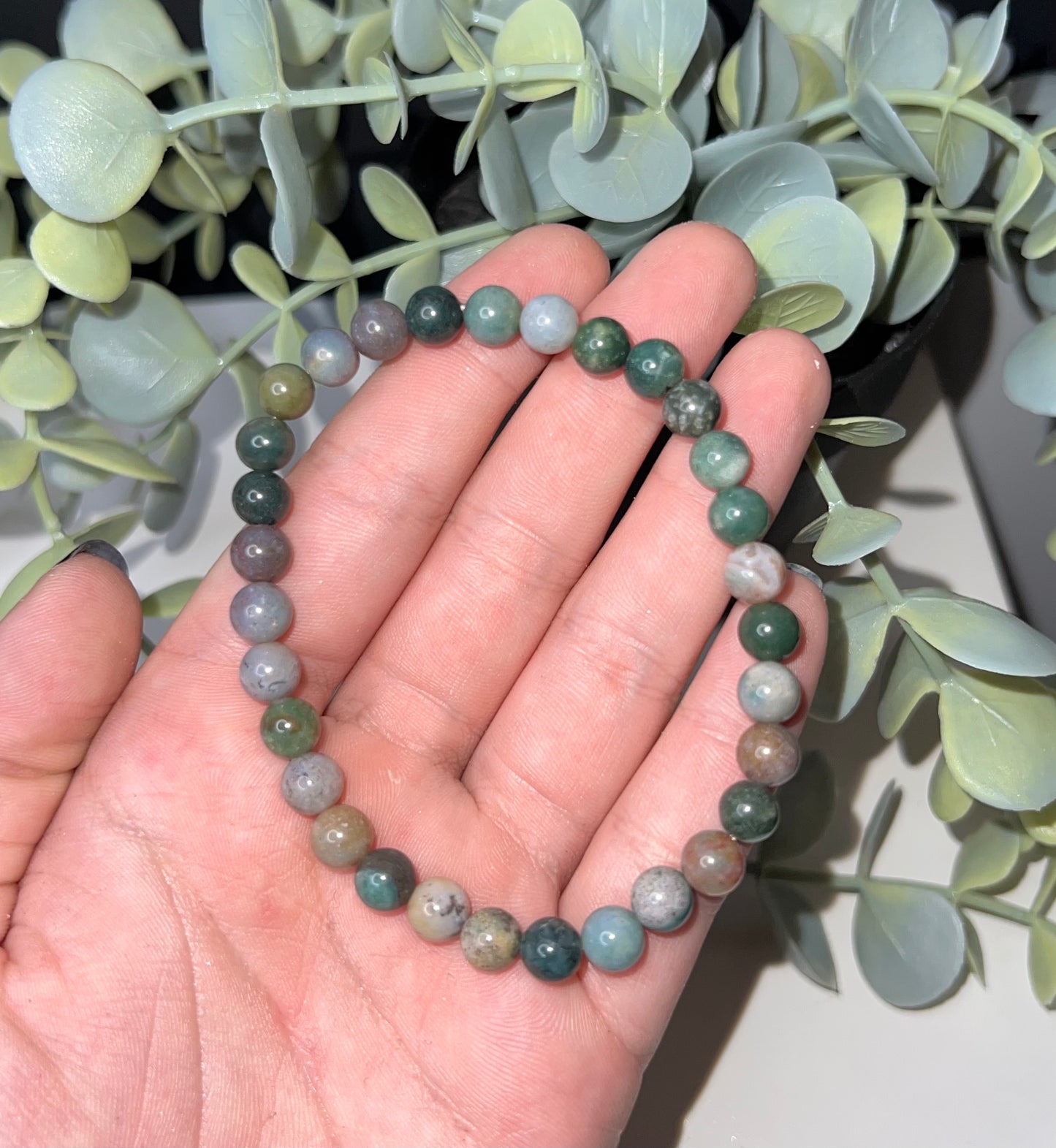 Moss Agate Bracelet