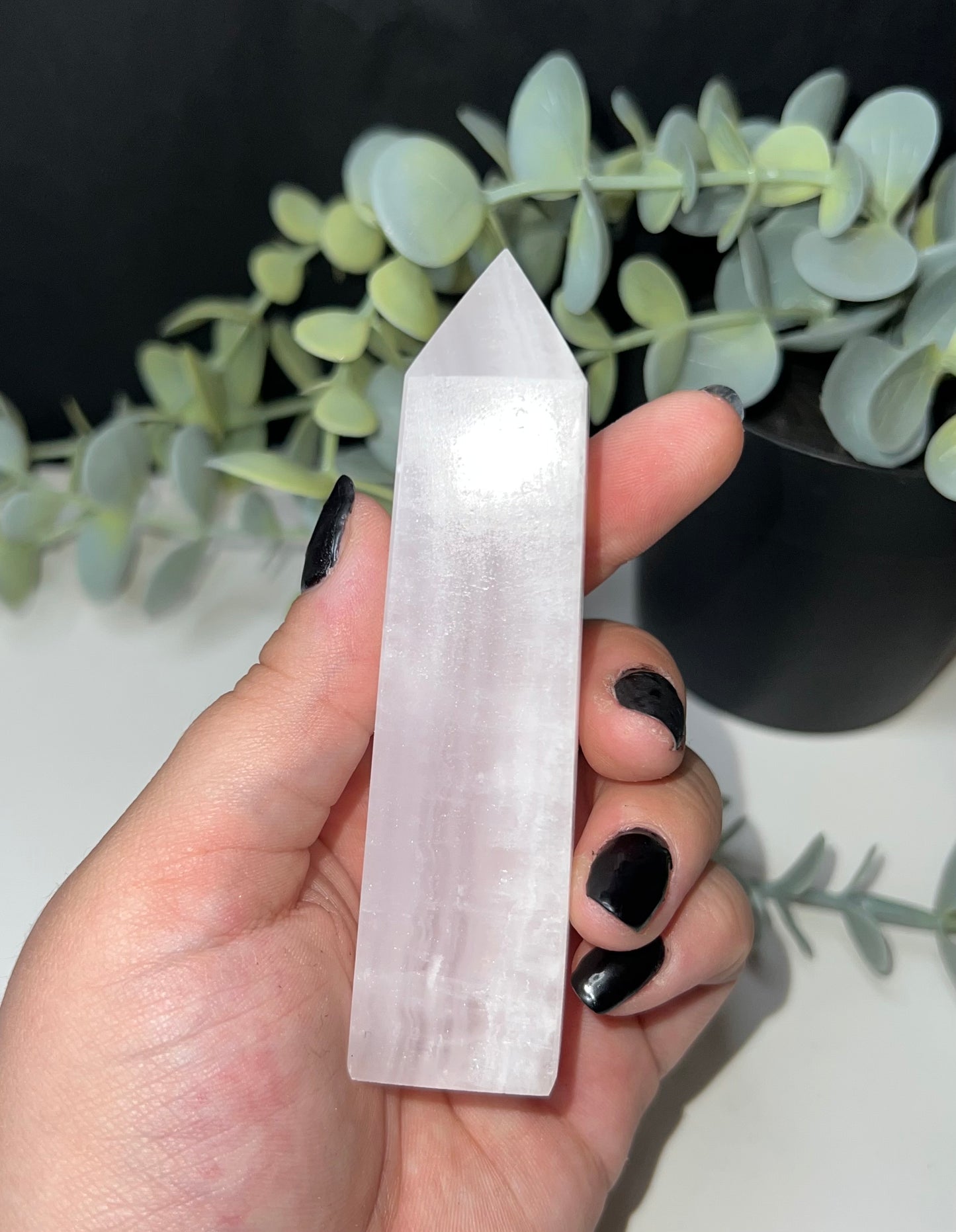 Pink Calcite Tower