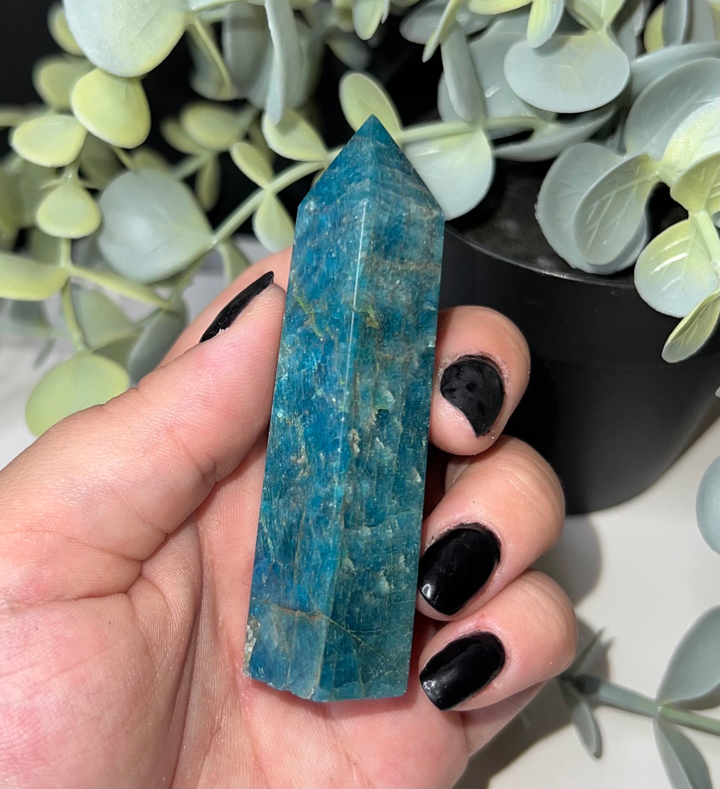 Blue Apatite Tower