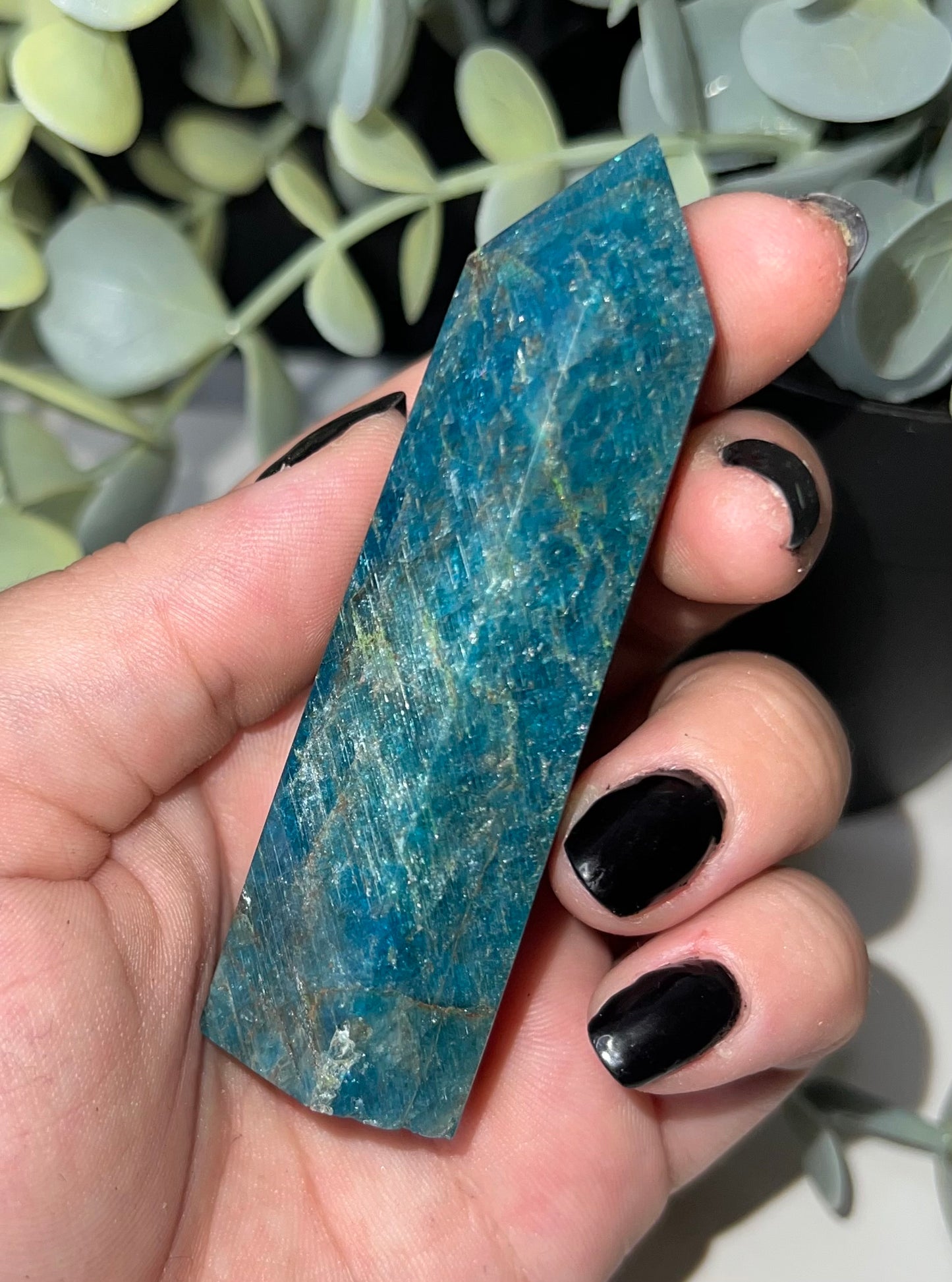 Blue Apatite Tower