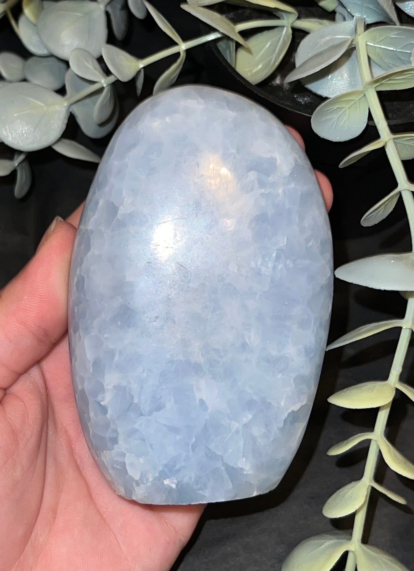 Blue Calcite Freeform