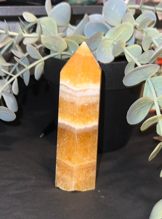 Orange Calcite Tower