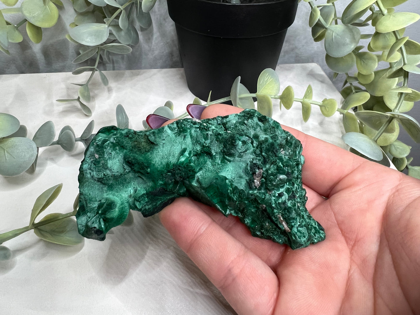 Velvet Malachite Specimen