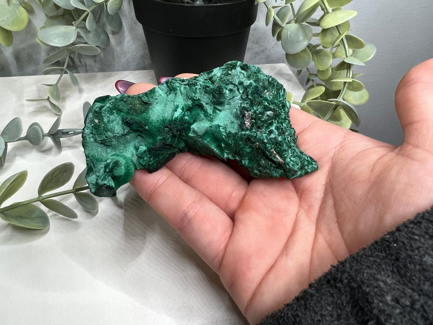 Velvet Malachite Specimen