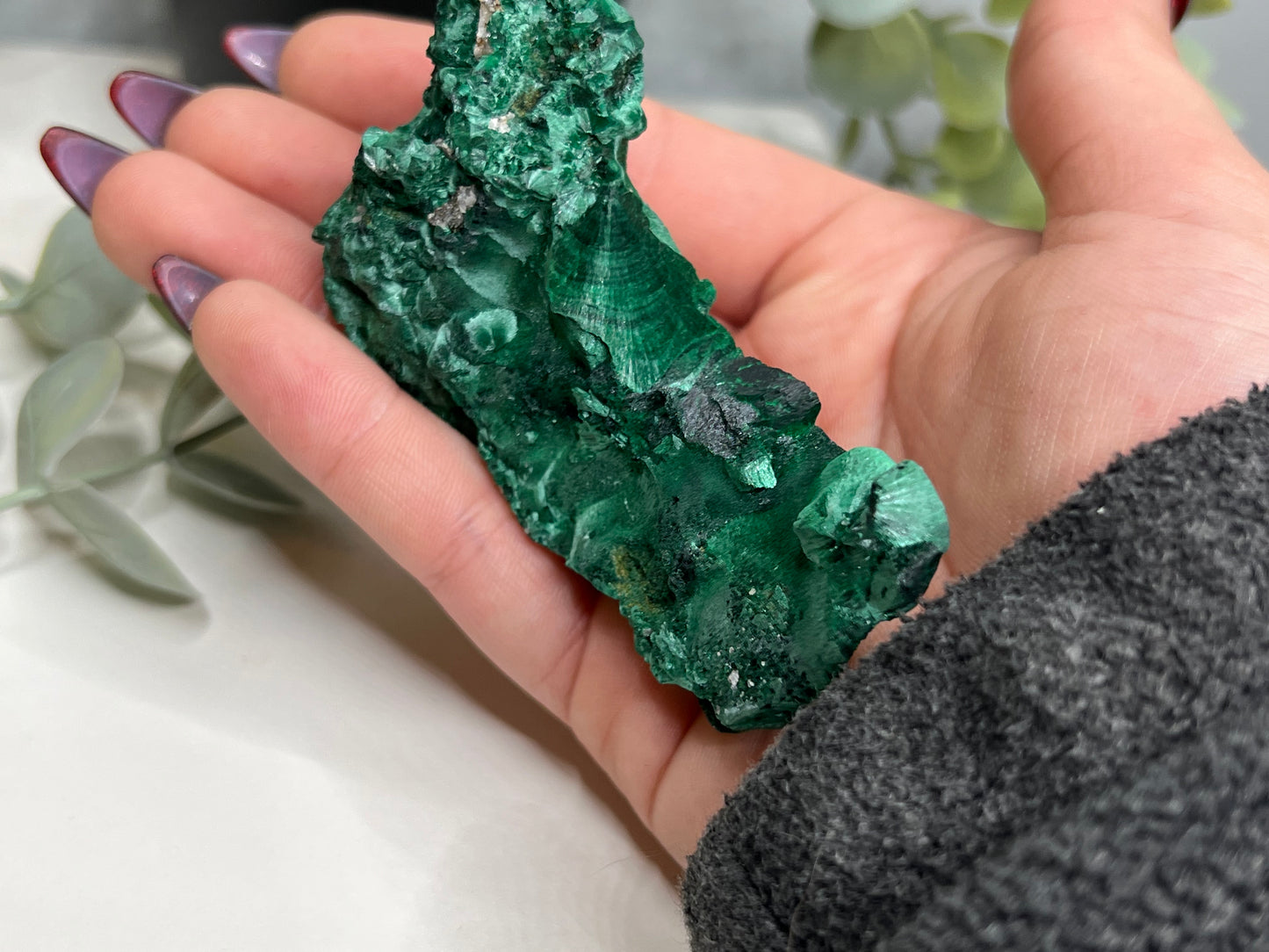 Velvet Malachite Specimen