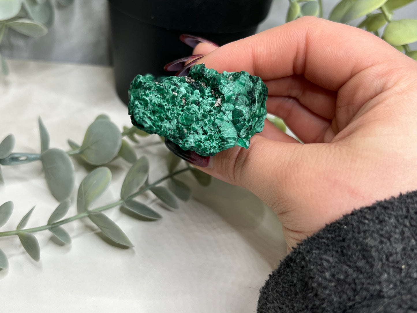 Velvet Malachite Specimen