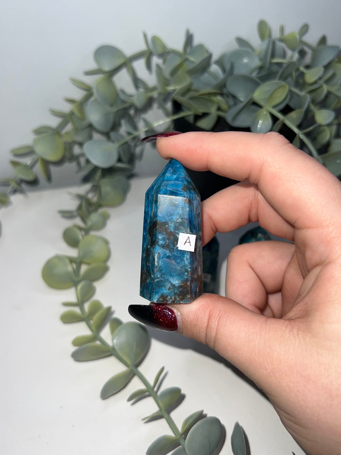 Blue Apatite Towers