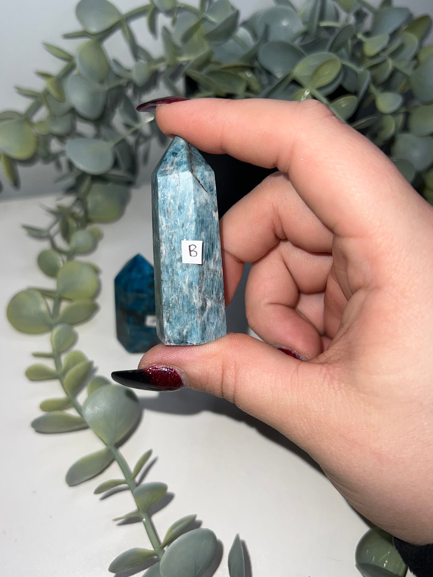 Blue Apatite Towers