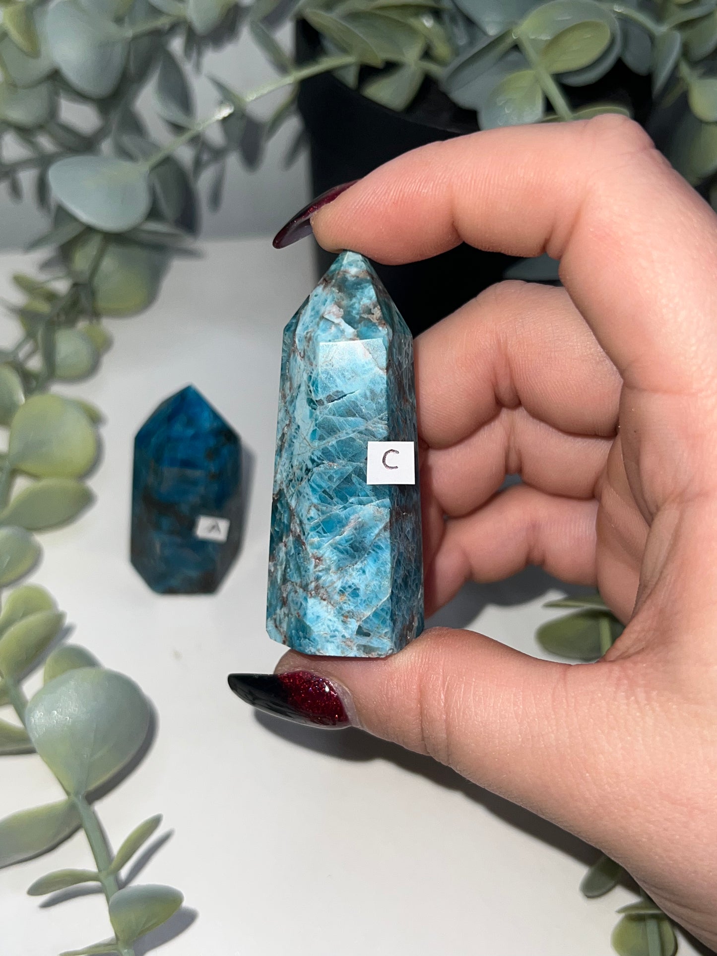 Blue Apatite Towers